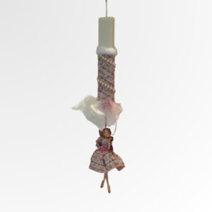 Πασχαλινή Λαμπάδα Μπαλαρίνα Χειροποίητη